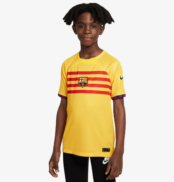 Barcelona FC Nike Stadium 4th Jersey 22/23-Lamine Yamal-YOUTH