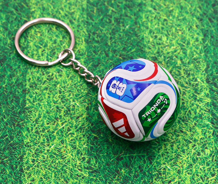 FIFA World Cup 2026 Soccer Ball Backpack Charm & Keychain
