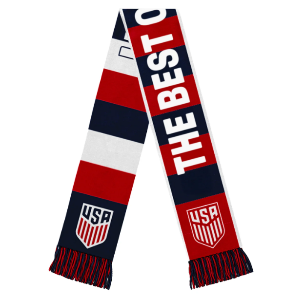 US Soccer National Team 'Striped Scarf