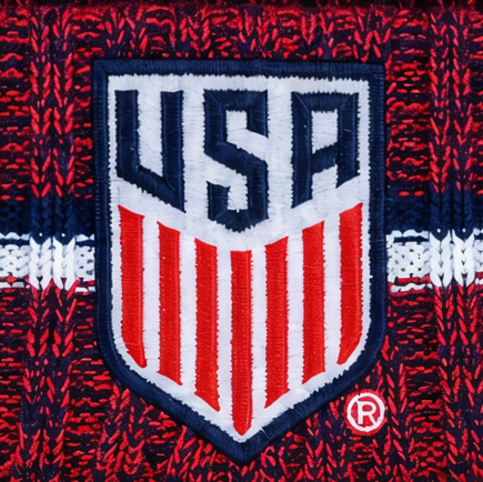 US Soccer Pom Beanie