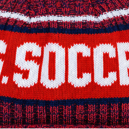 US Soccer Pom Beanie