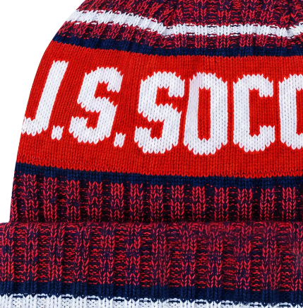 US Soccer Pom Beanie