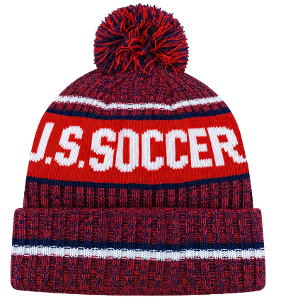 US Soccer Pom Beanie