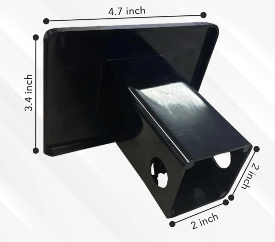Custom Trailer Hitch Cover (2" Post)