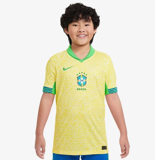 Brazil Nike Retro Home Jersey 2024-YOUTH
