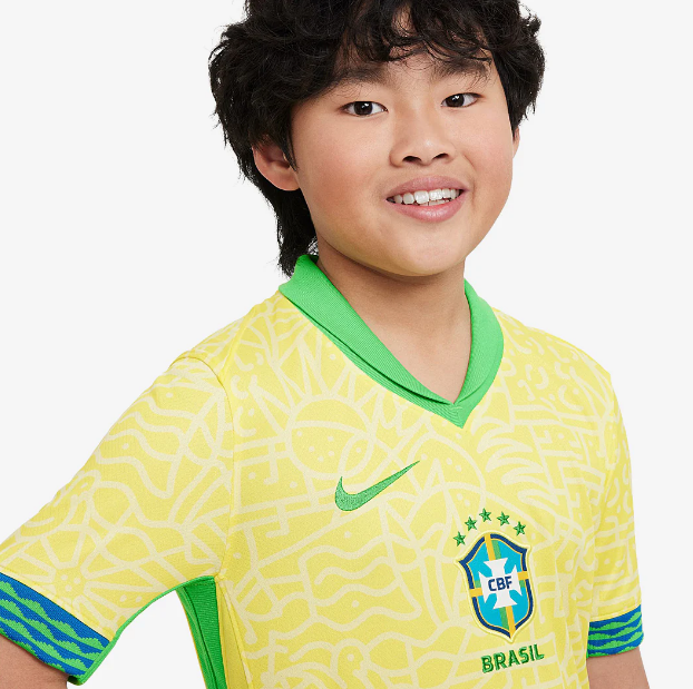 Brazil Nike Retro Home Jersey 2024-YOUTH