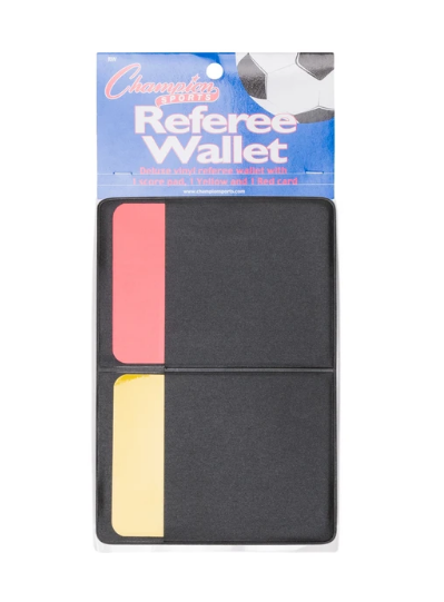 Referee Card Set Wallet