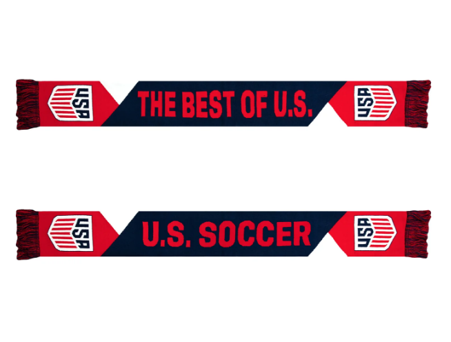 US Soccer National Team 'Best Of Us' Scarf