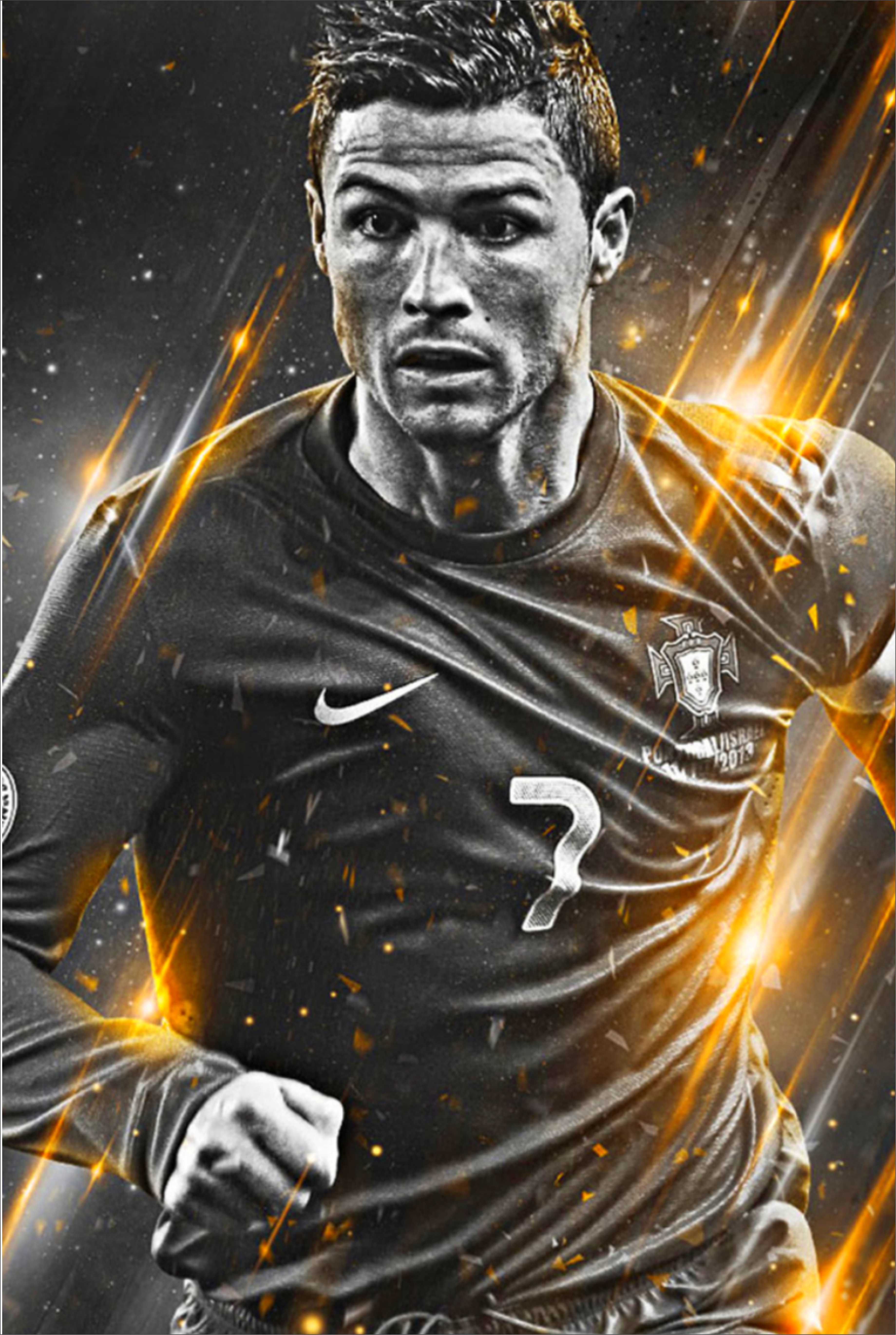 Metal Soccer Posters 12x18