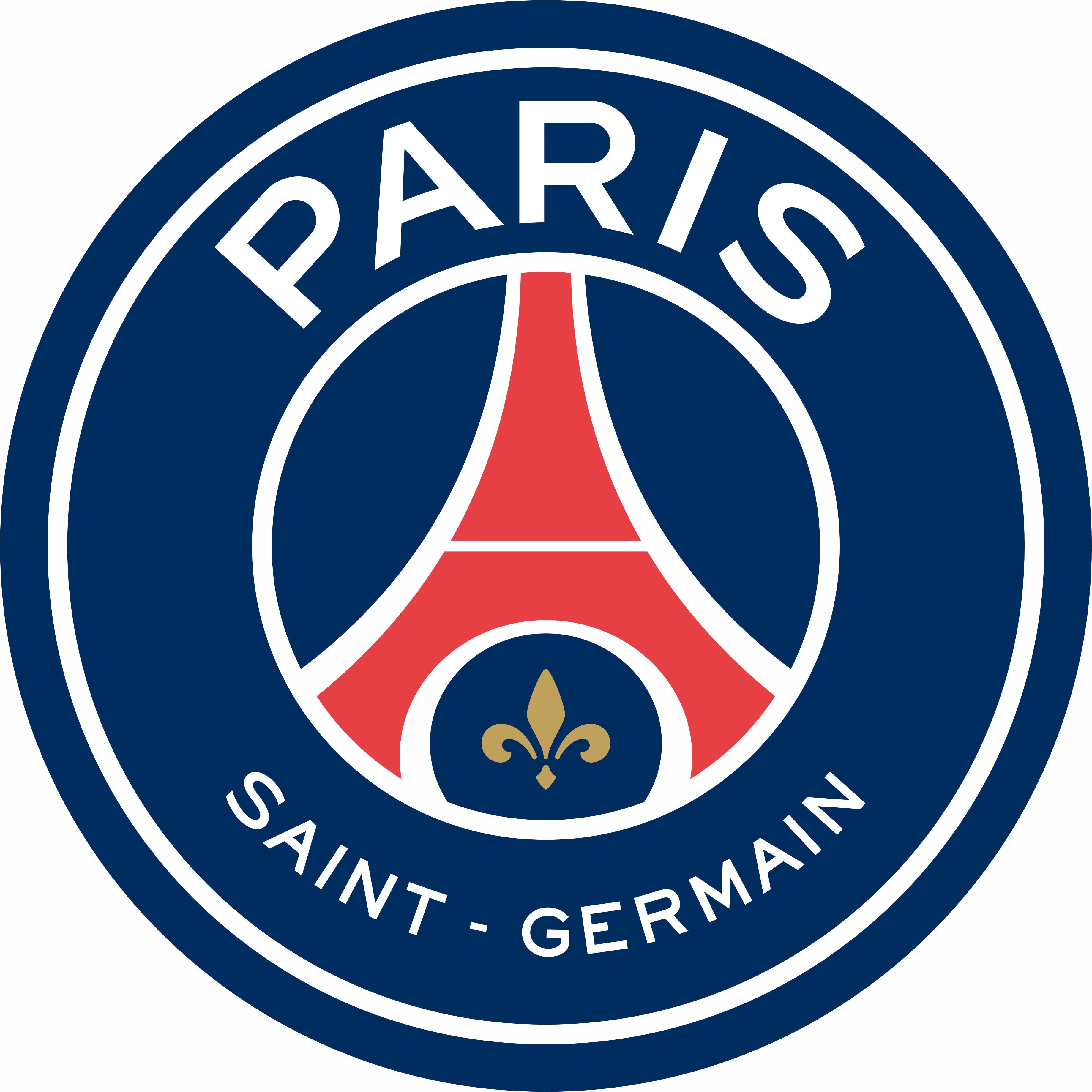 Metal Soccer Team Logo Prints (12" Round)