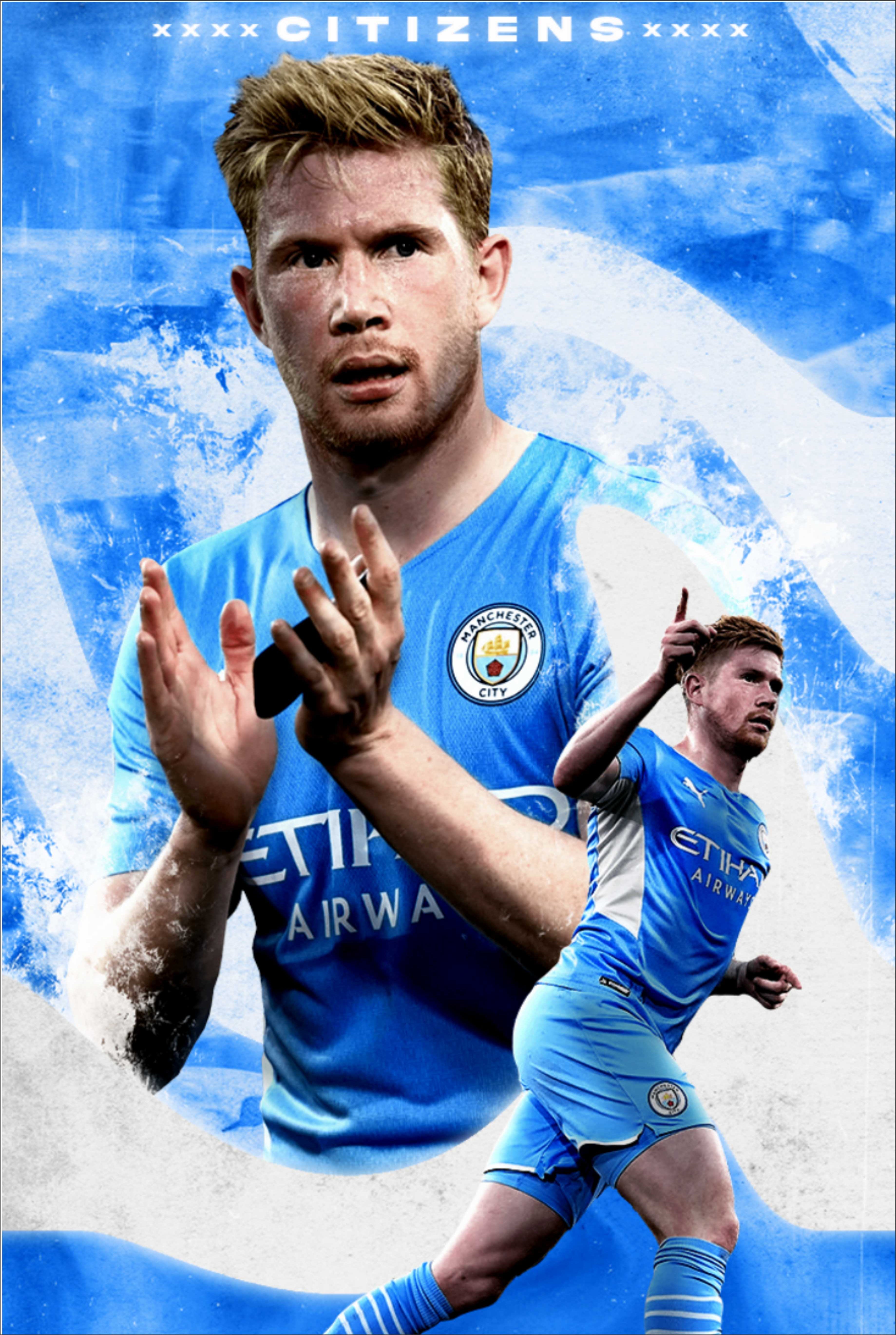 Metal Soccer Posters 12x18