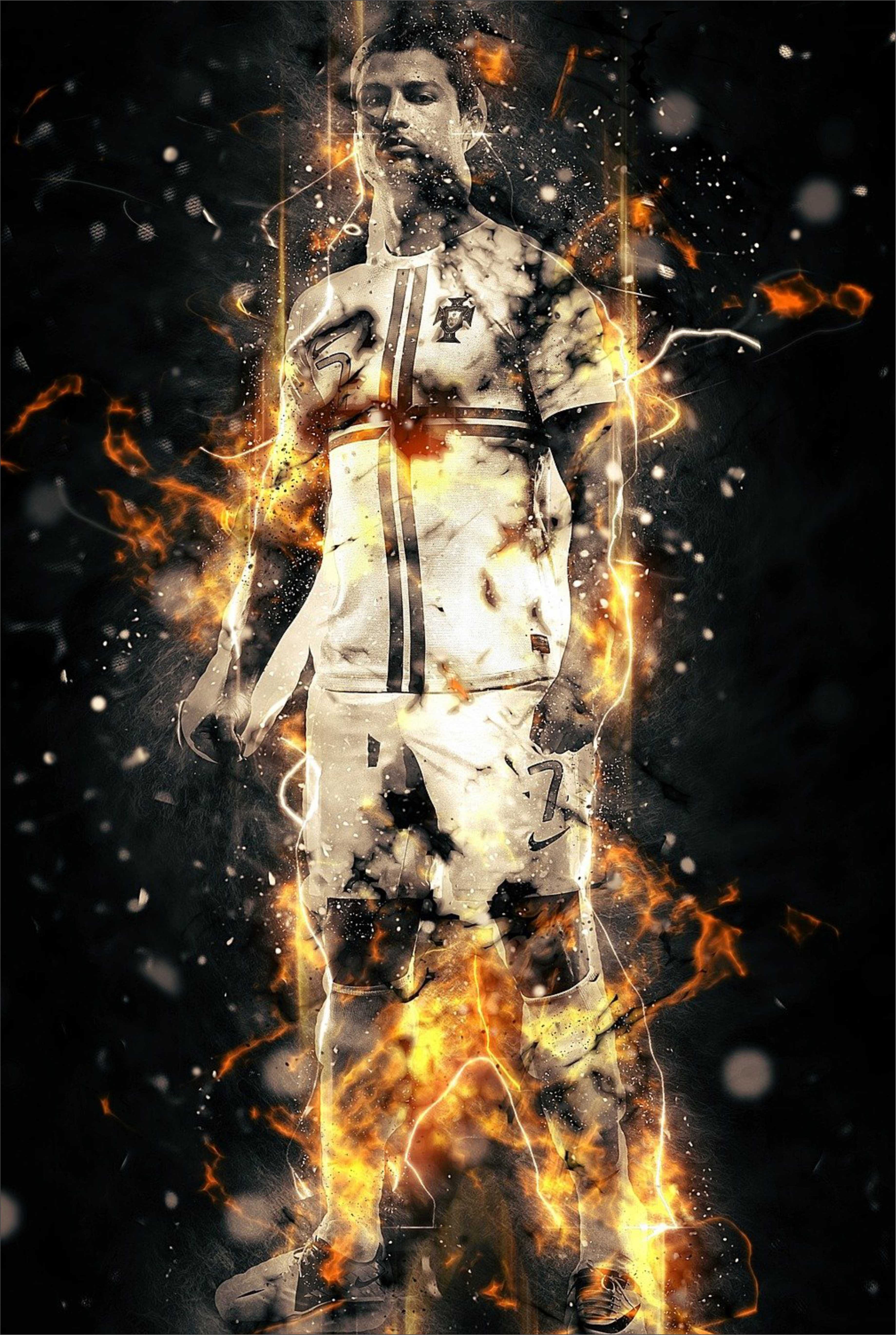 Metal Soccer Posters 12x18