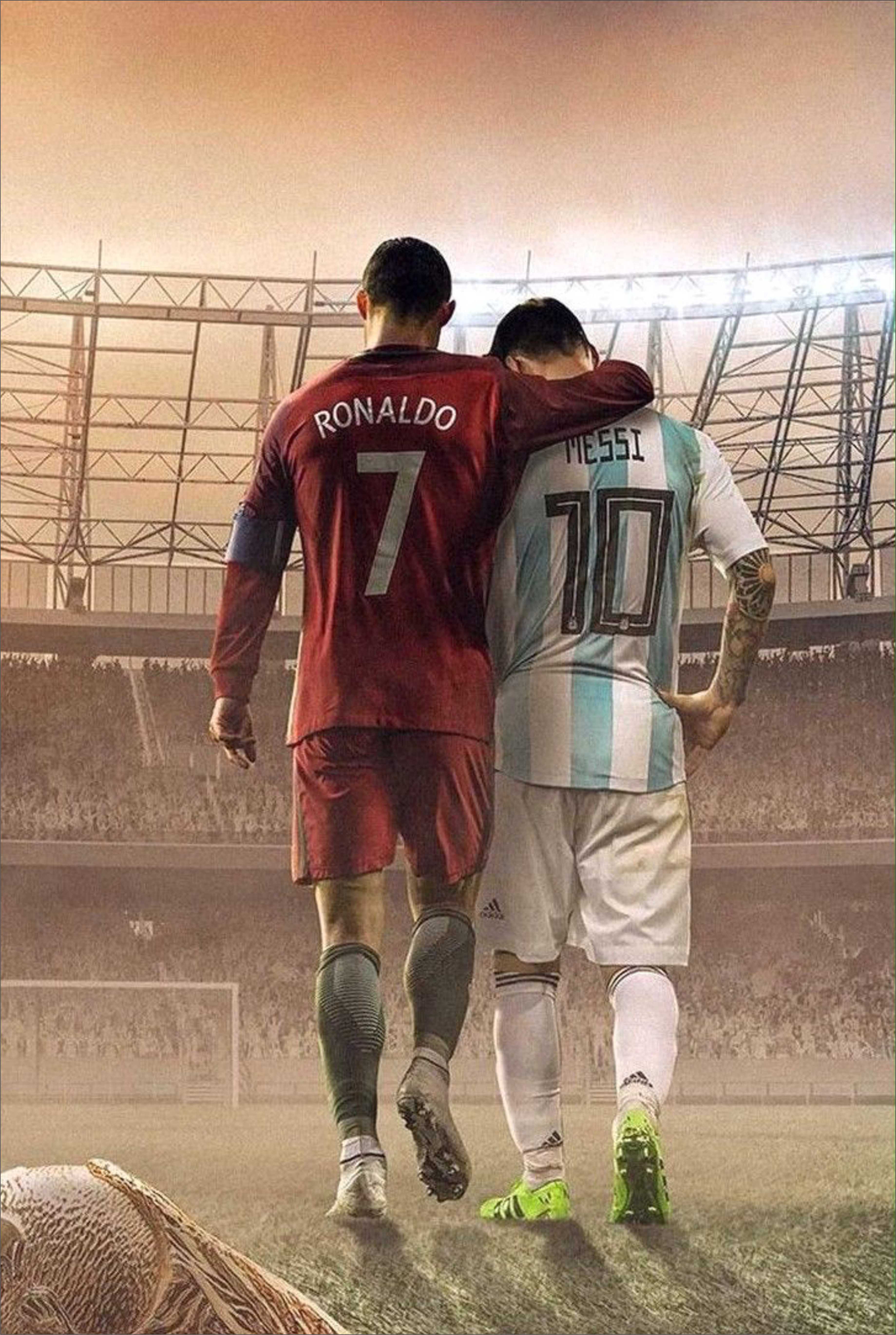 Metal Soccer Posters 12x18