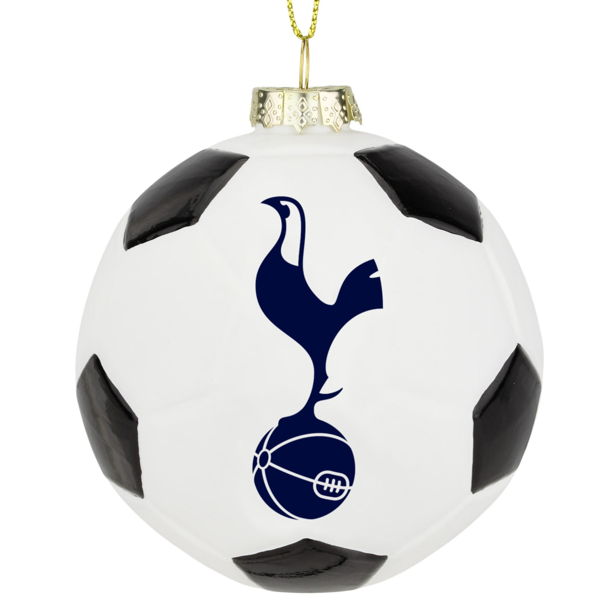 Tottenham Hotspur FC Glass Ball Christmas Ornament