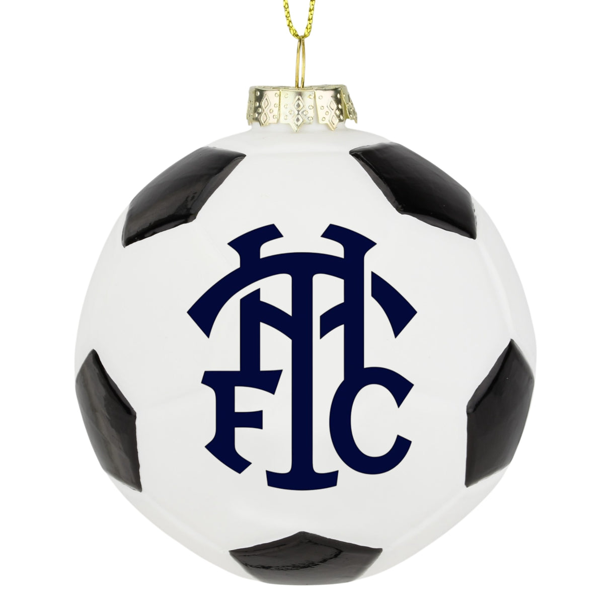 Tottenham Hotspur FC Glass Ball Christmas Ornament