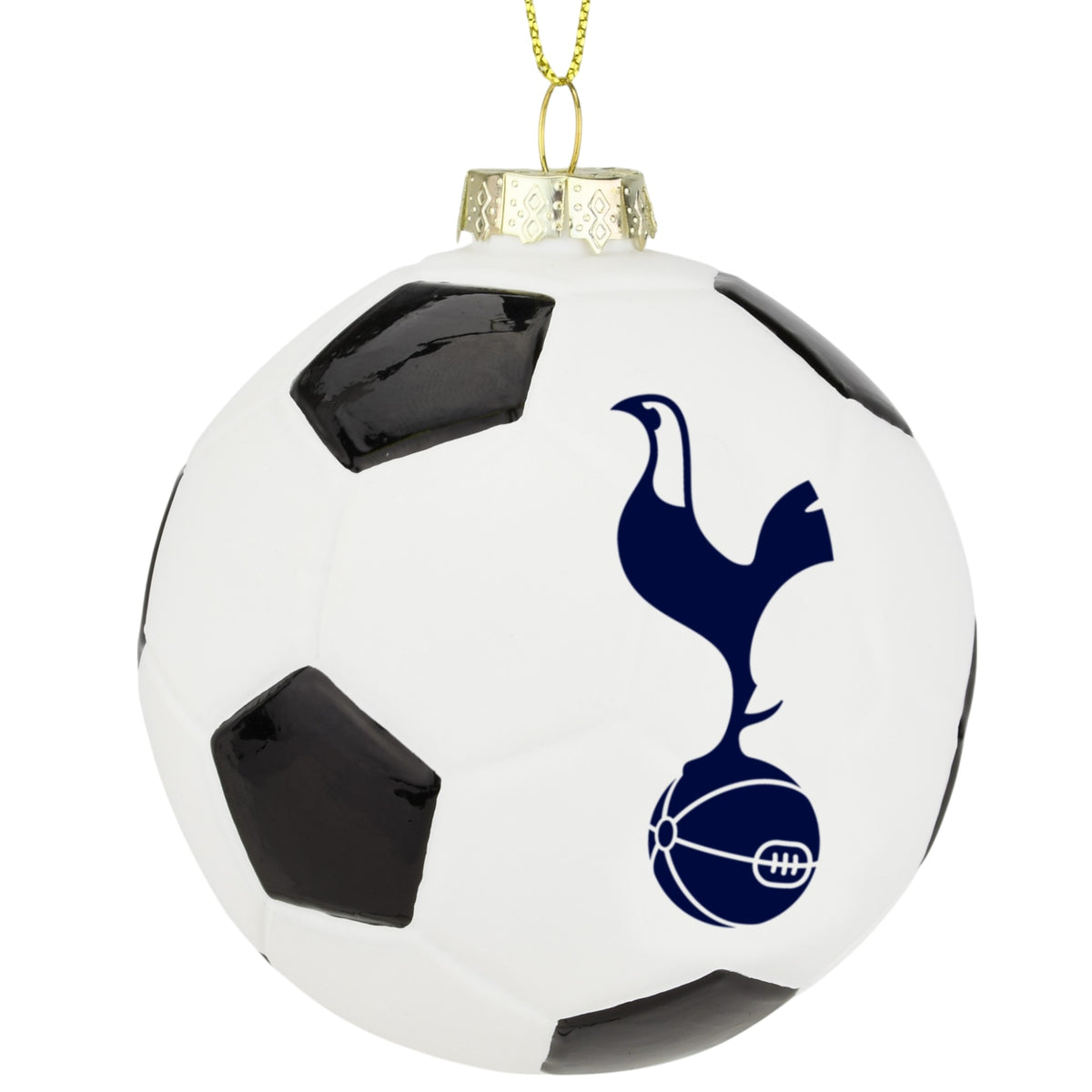 Tottenham Hotspur FC Glass Ball Christmas Ornament
