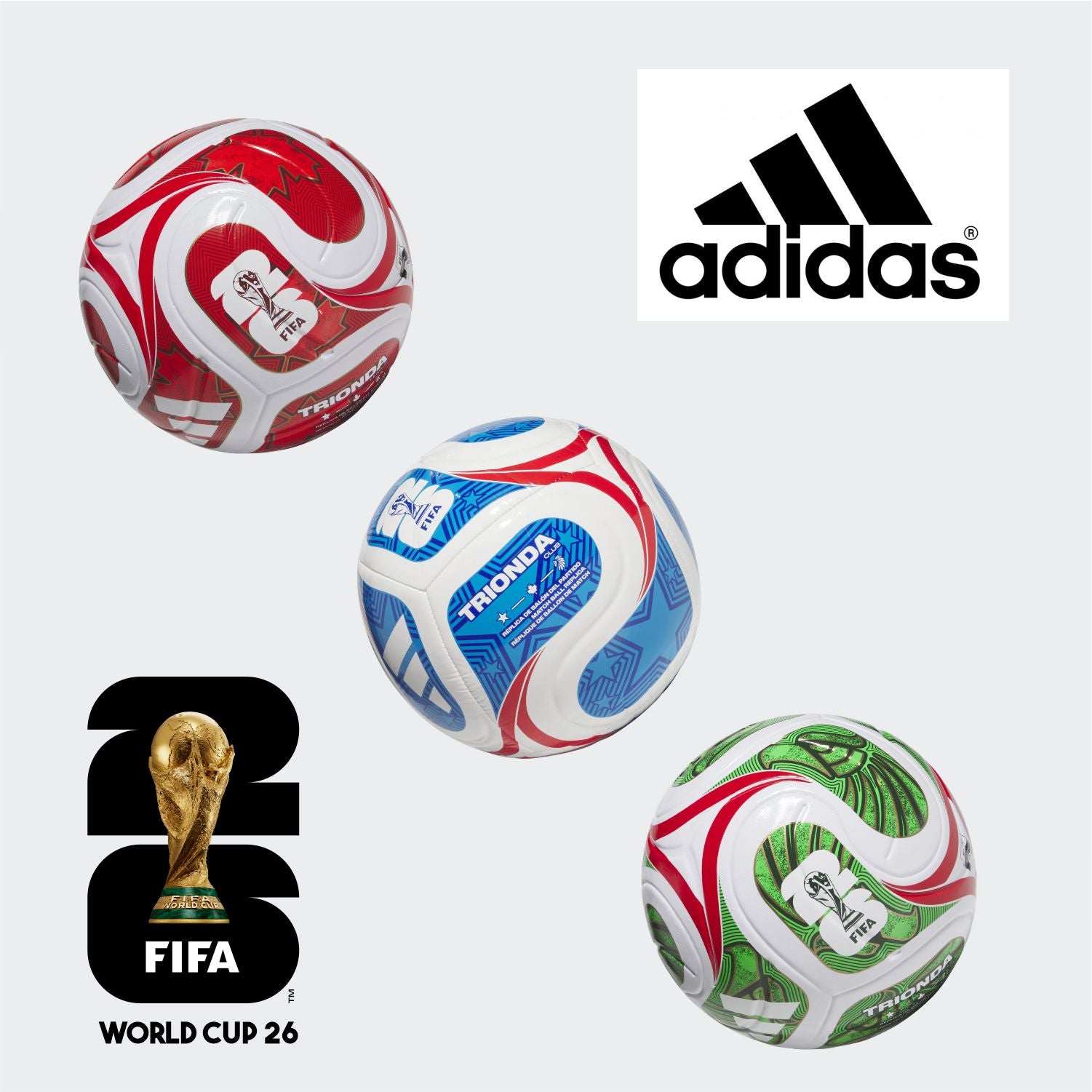 FIFA World Cup 26 adidas Trionda League Ball-Host Nation Set (3)