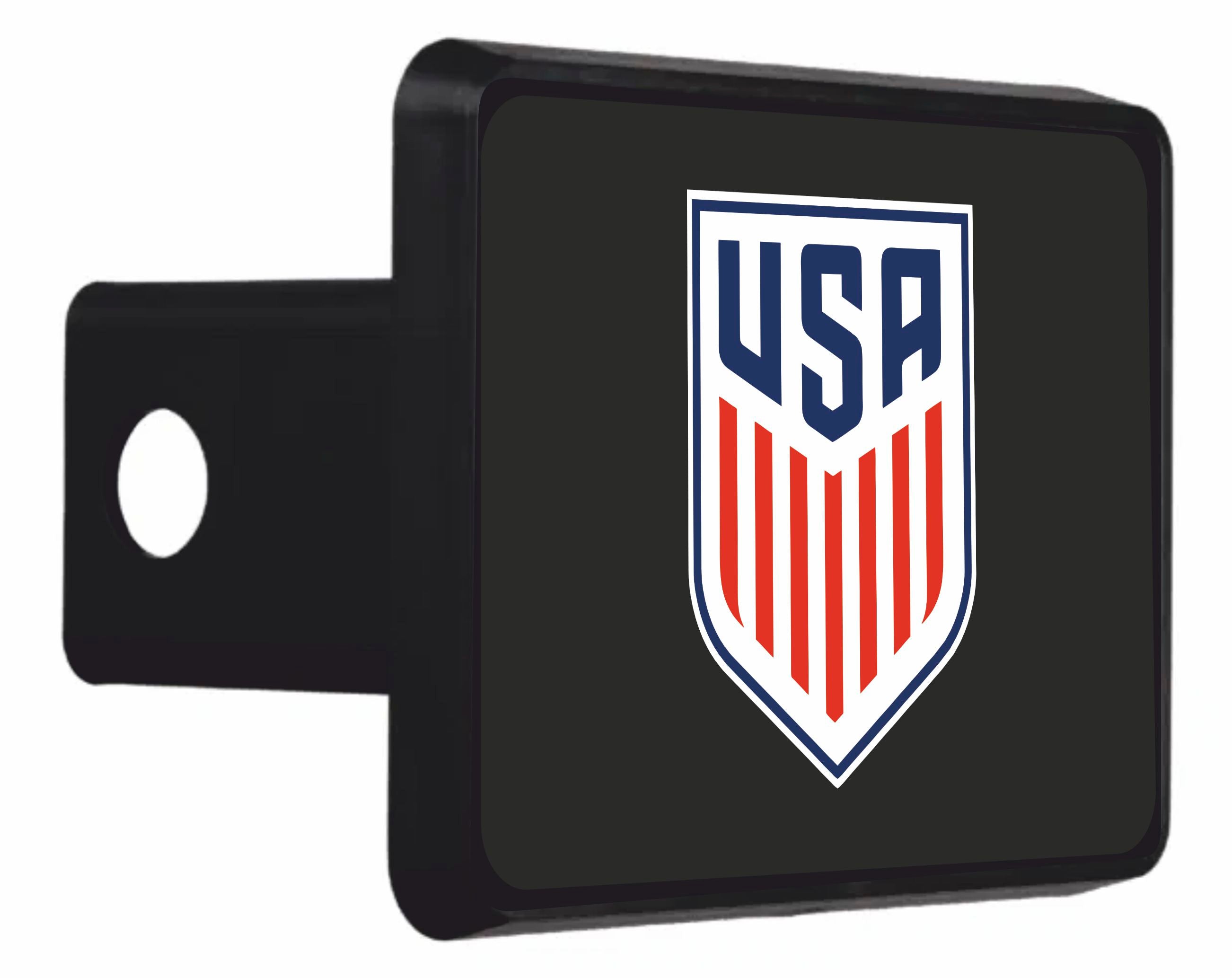 US Soccer Trailer Hitch Cover (2" Post)