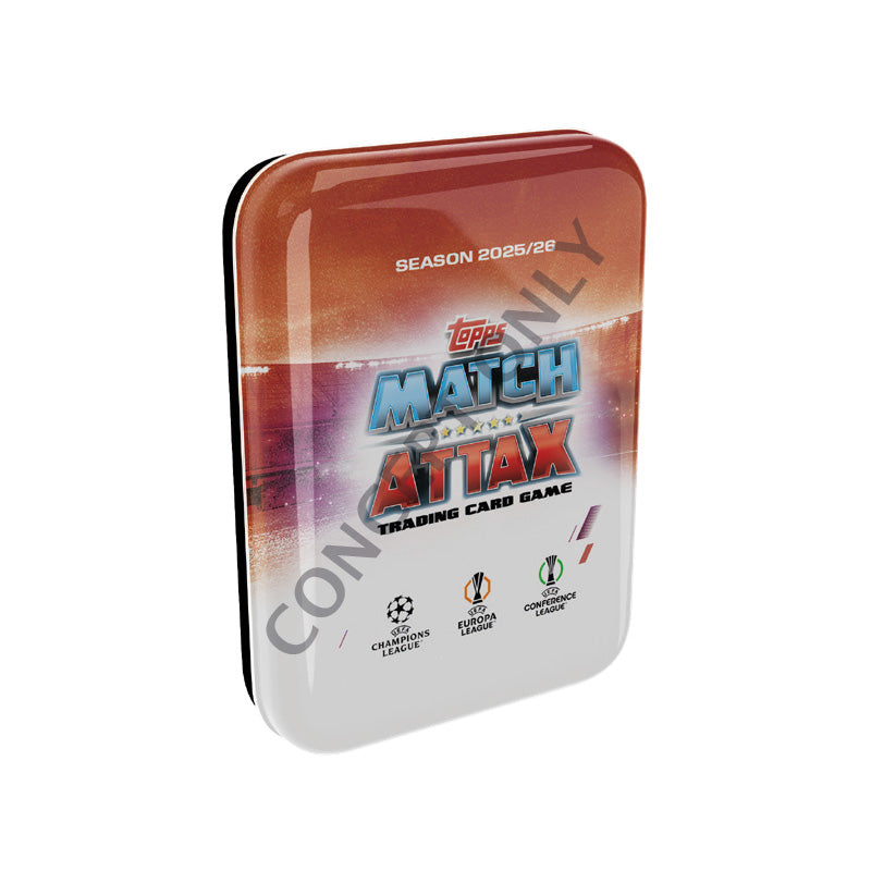 COMING SOON!! Match Attax EUEFA Champions League Soccer Cards Mini Tin 2025/26