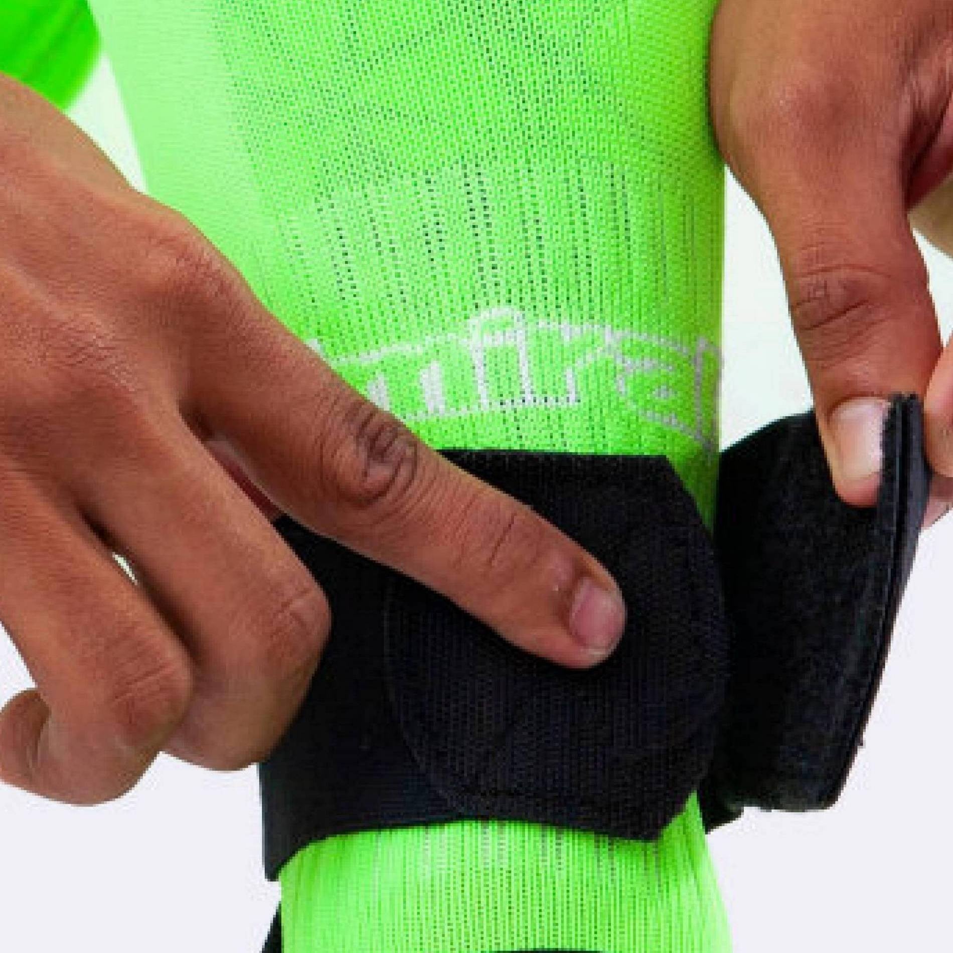 Elasticized Shinguard Stays