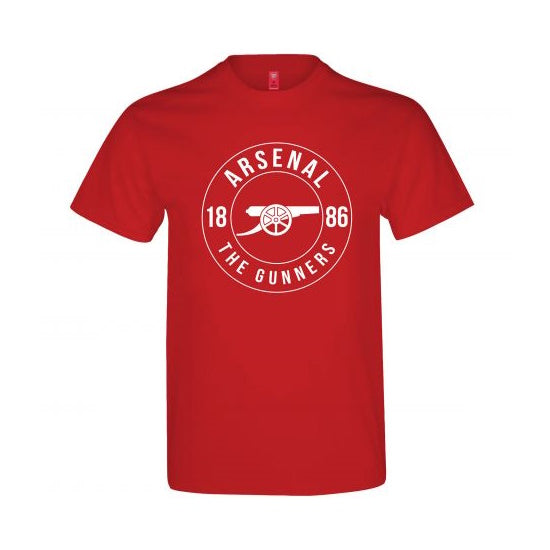 Arsenal Red Gunners 1886 Tee