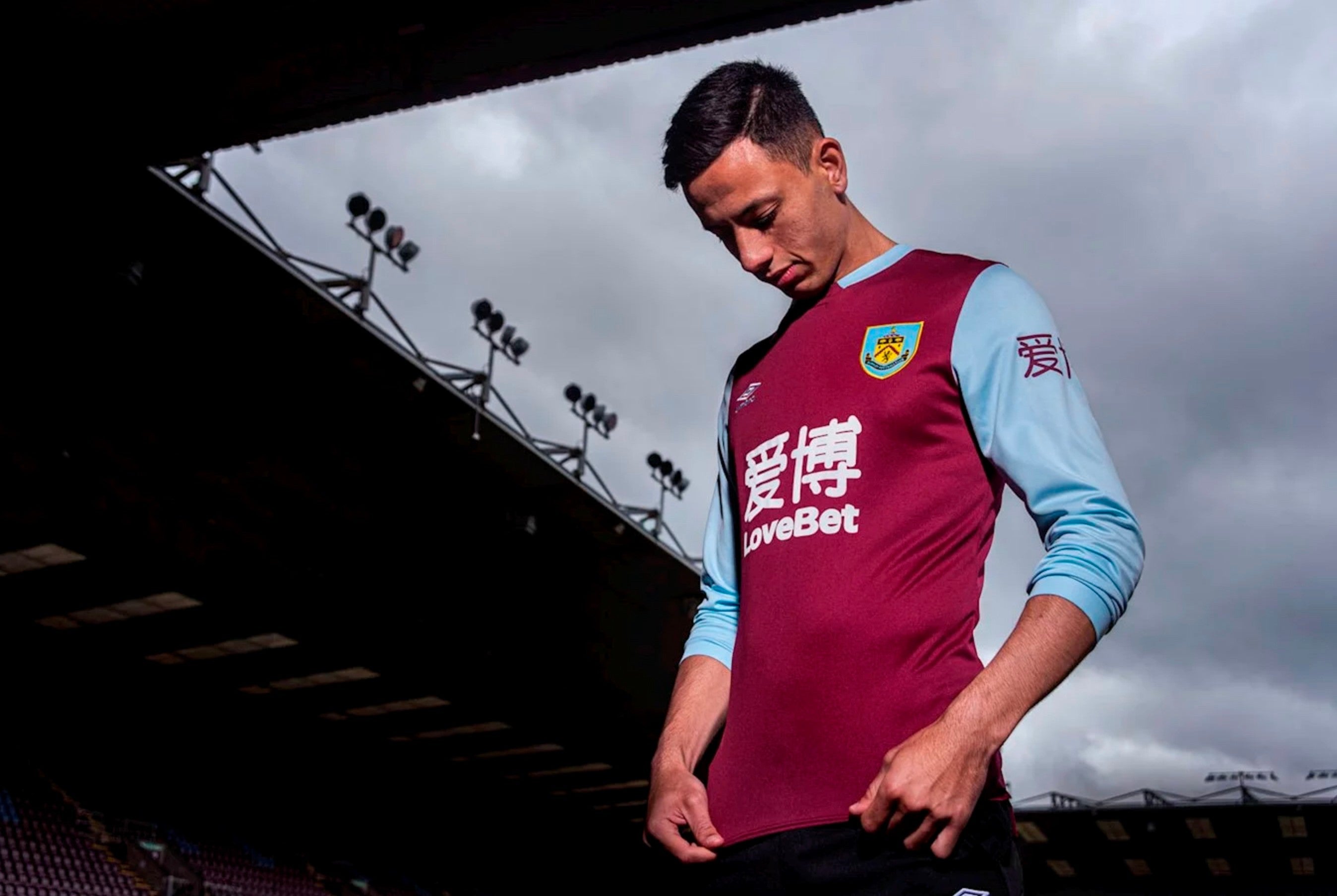 Burnley Home Jersey 2019-2020 Long Sleeve