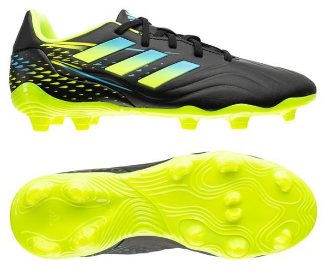 Adidas Copa Sense .3 FG J BLK/CYN
