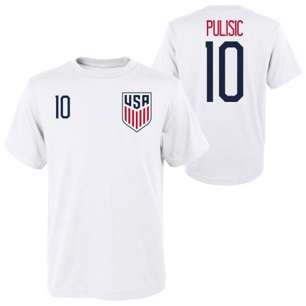 US Soccer Pulisic Number 10 Tee